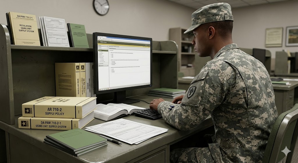 MSLC Military Property and Accountability Practice Exam Banner