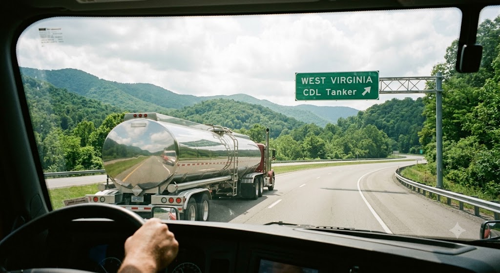 West Virginia CDL Tanker Practice Test Banner