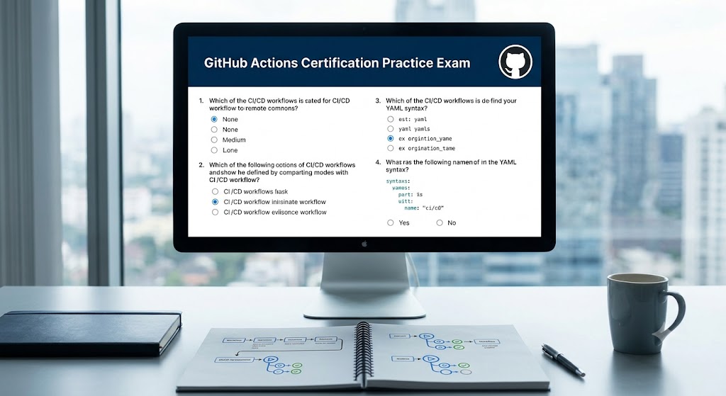 Github Practice Test & Exam Prep Banner