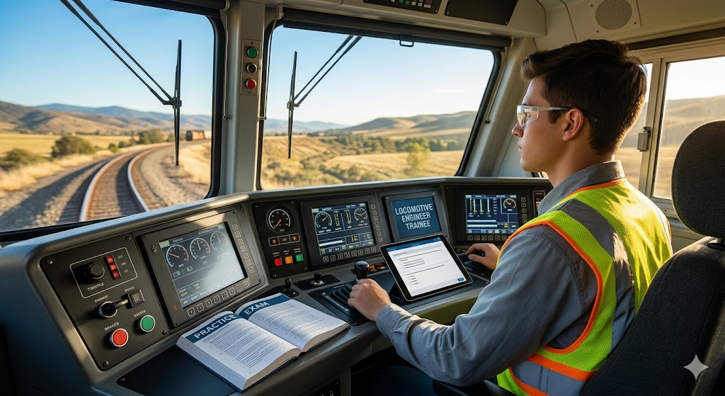 Locomotive Engineer Trainee Practice Banner