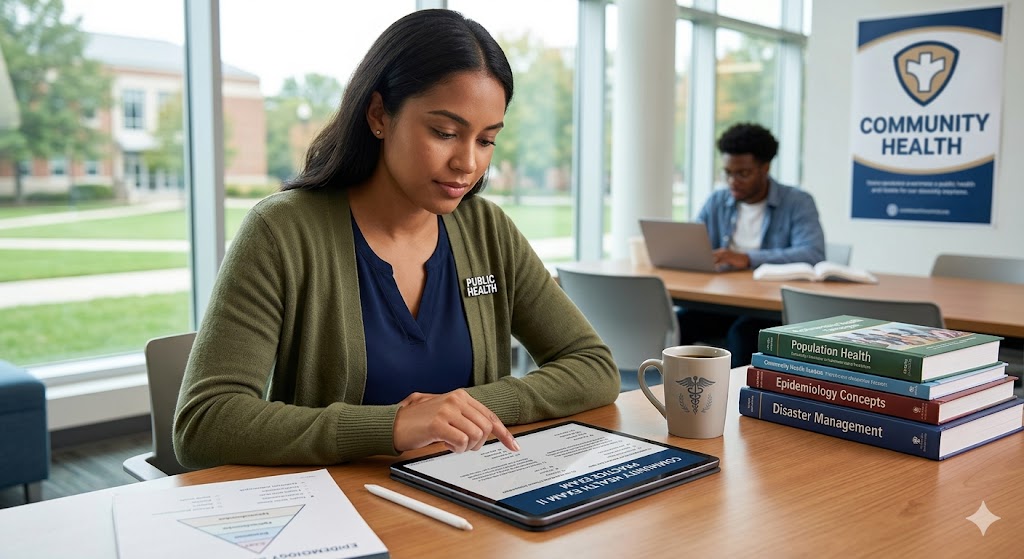 Community Health Exam II Practice Banner