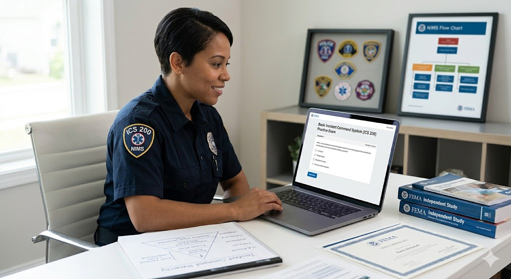 Basic Incident Command System (ICS 200) Practice Exam Banner