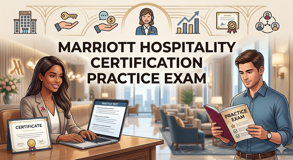 Marriott Certification Practice Exam Banner