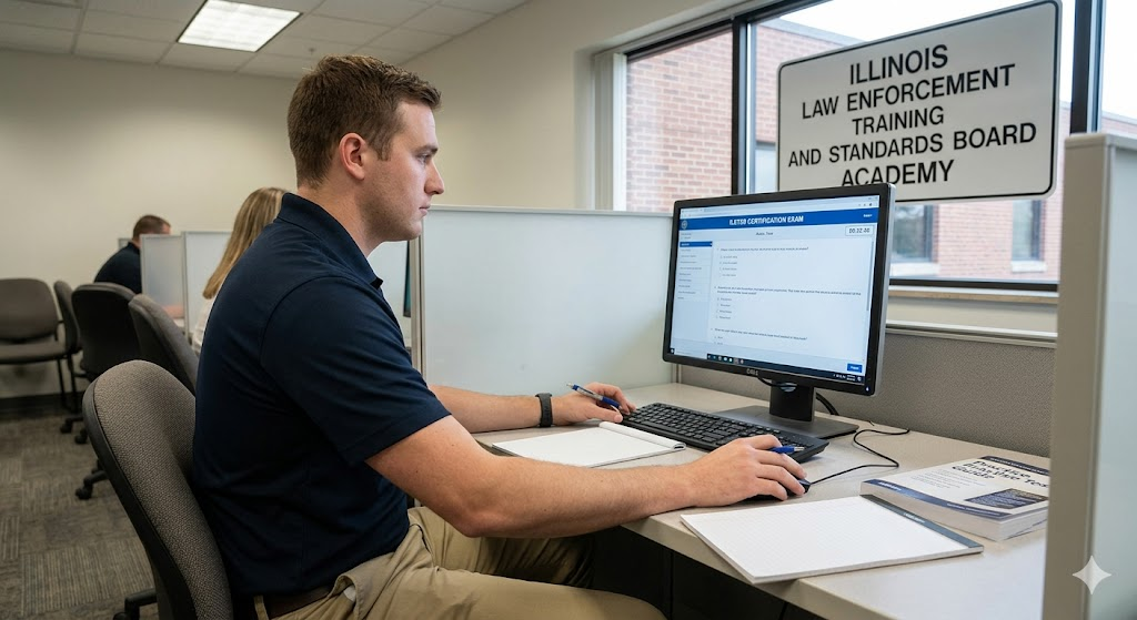 Illinois Law Enforcement Training and Standards Board (ILETSB) Practice Exam Banner