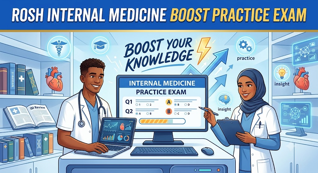 Rosh Internal Medicine Boost Practice Exam Banner