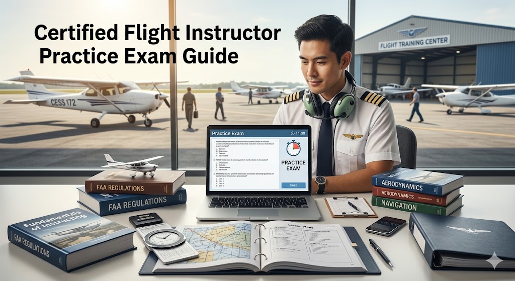 Certified Flight Instructor (CFI) Practice Exam Banner