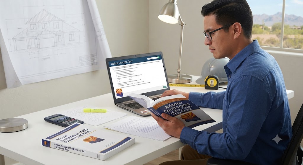 Arizona Contractors License Practice Exam Banner