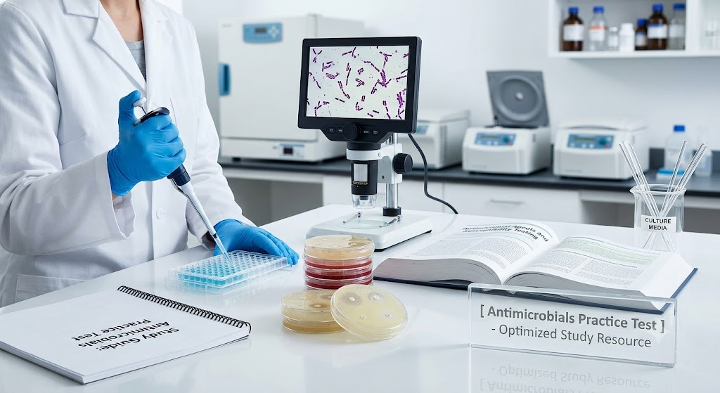 Antimicrobials Practice Test Banner