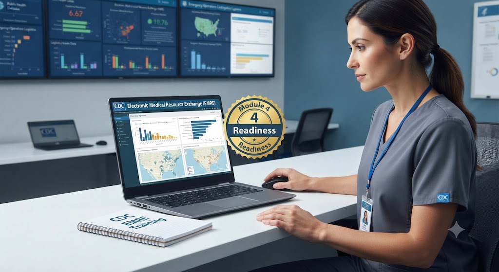 CDC Services EMRE Readiness (Module 4) Practice Banner