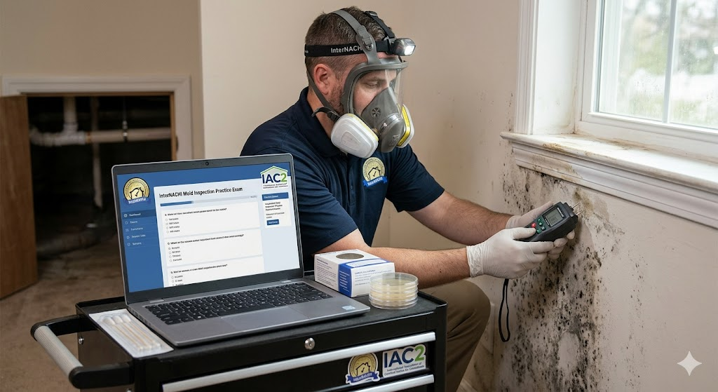 InterNACHI Mold Inspection Practice Exam Banner