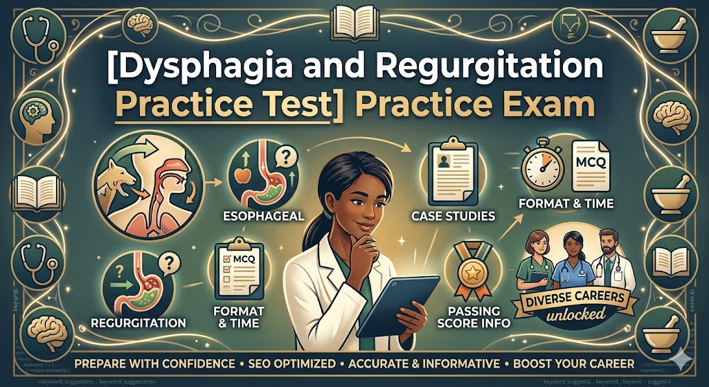 Dysphagia and Regurgitation Practice Test Banner