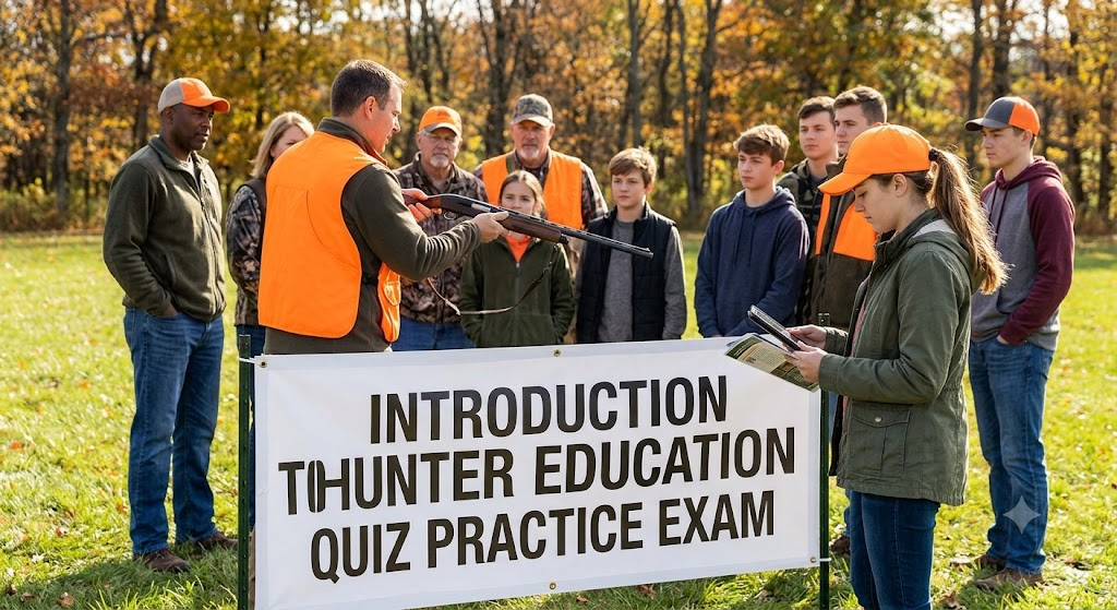 Introduction to Hunter Education Quiz Practice Test Banner