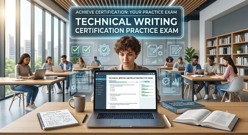 Technical Writing Practice Exam Banner