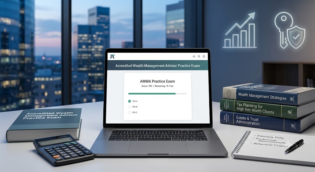 Accredited Wealth Management Advisor Practice Exam Banner