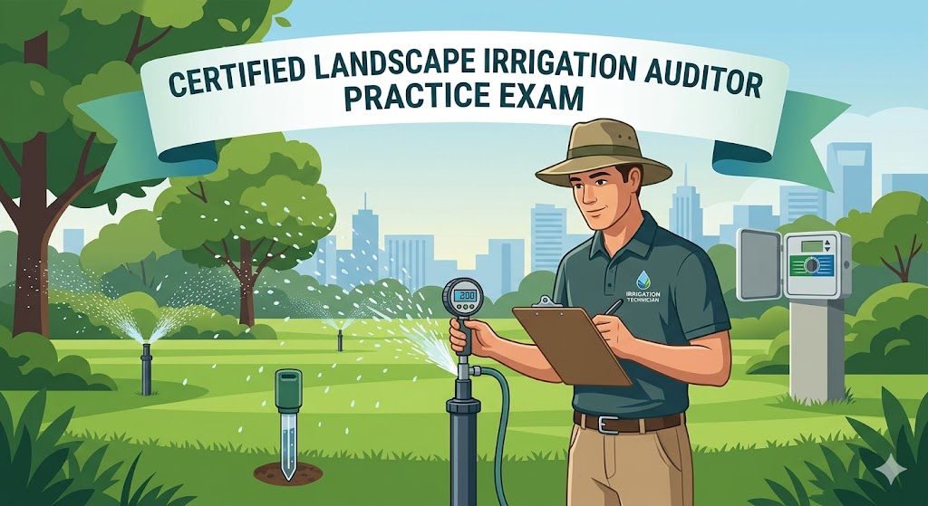 Certified Landscape Irrigation Auditor Practice Exam Banner