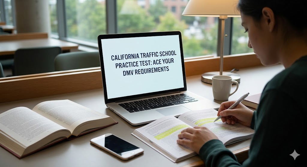 California Traffic School Practice Test Banner