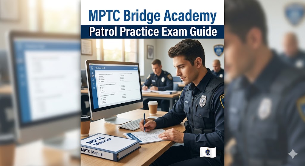 MPTC Bridge Academy Patrol Practice Exam Banner
