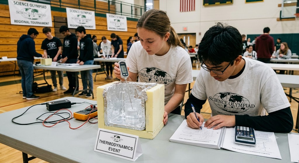 Science Olympiad Thermodynamics Practice Test Banner