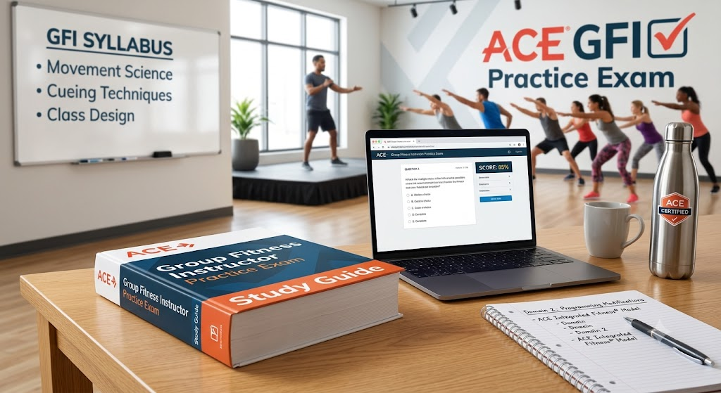 ACE Group Fitness Instructor Practice Exam Banner