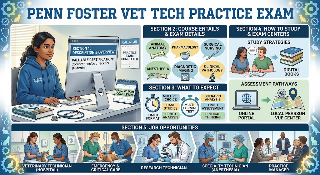 Penn Foster Veterinary Technician Practice Exam Banner