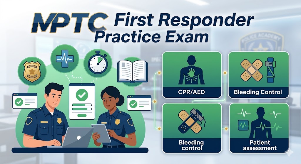 MPTC First Responder Practice Exam Banner