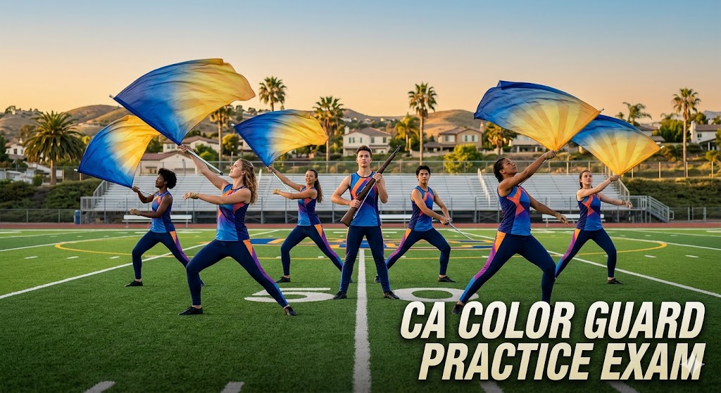 California Color Guard General Knowledge Practice Test Banner