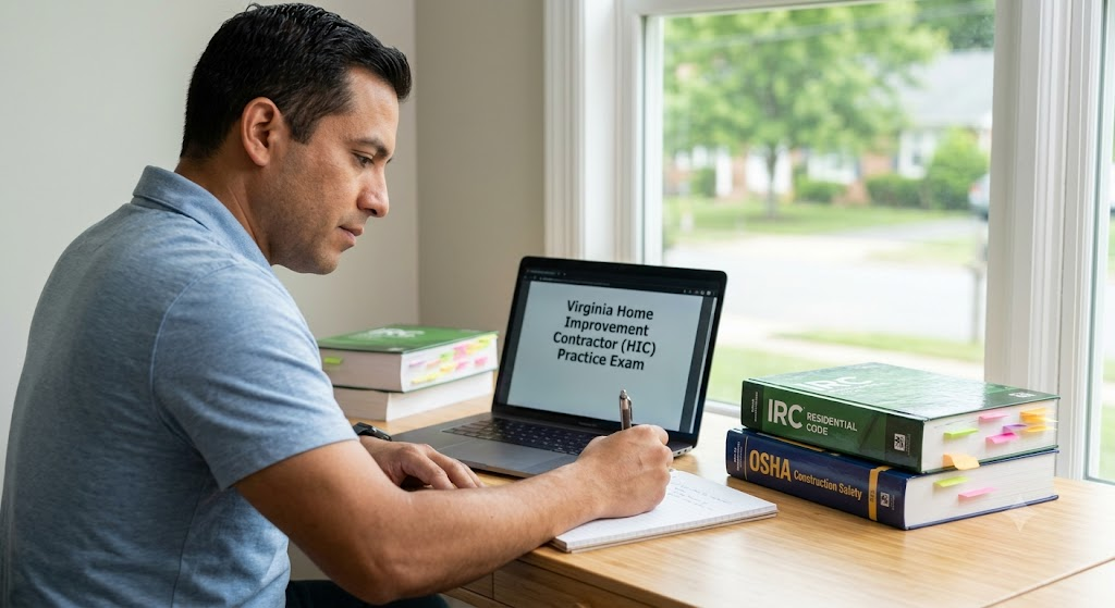 Virginia Home Improvement Contractor (HIC) Practice Exam Banner