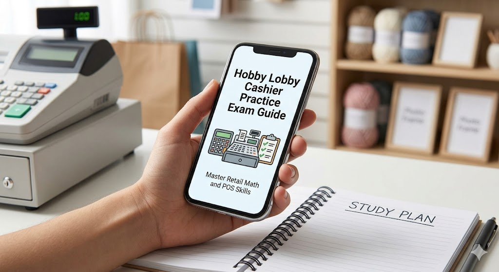Hobby Lobby Cashier Practice Test Banner