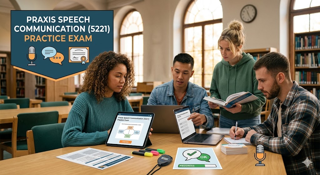 Praxis Speech Communication Content Knowledge (5221) Practice Test Banner