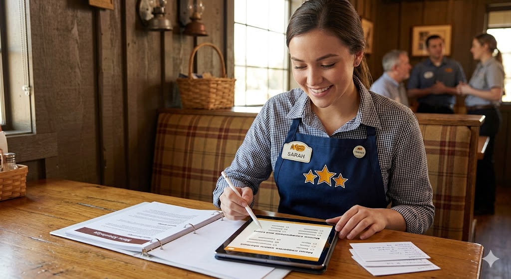 Cracker Barrel Server Practice Test Banner