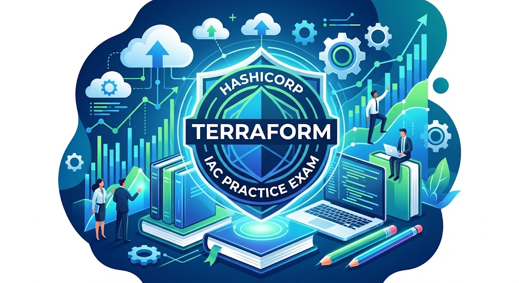 HashiCorp Terraform Infrastructure as Code (IaC) Practice Test Banner