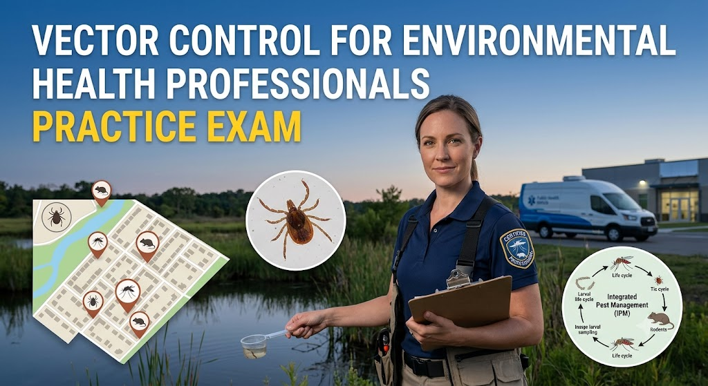 Vector Control for Environmental Health Professionals (VCEHP) Practice Exam Banner