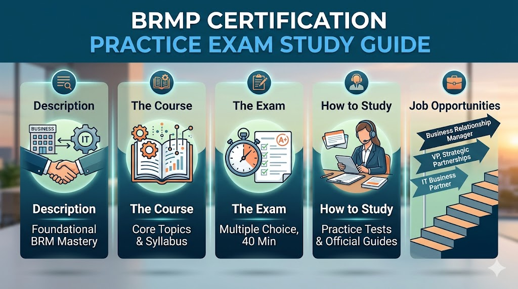 Business Relationship Management Professional (BRMP) Certification Practice Exam Banner