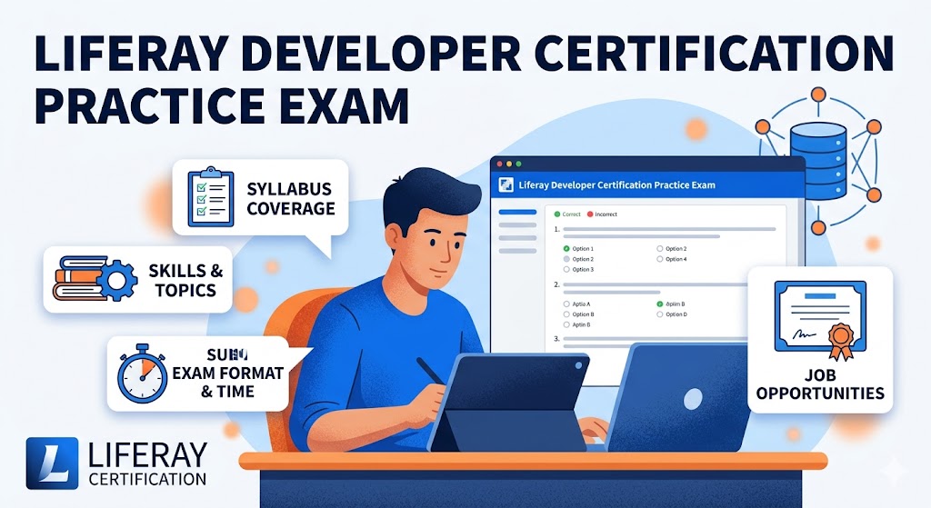 Liferay Developer Certification Practice Exam Banner