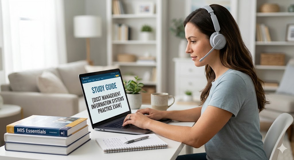DSST Management Information Systems Practice Exam Banner