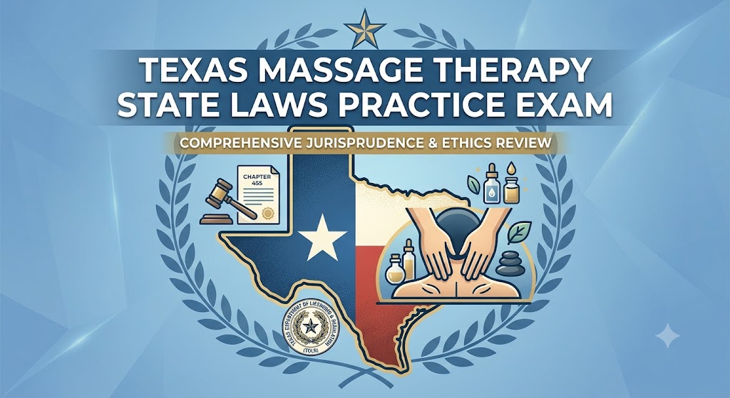 Texas Massage Therapy State Laws Practice Test Banner