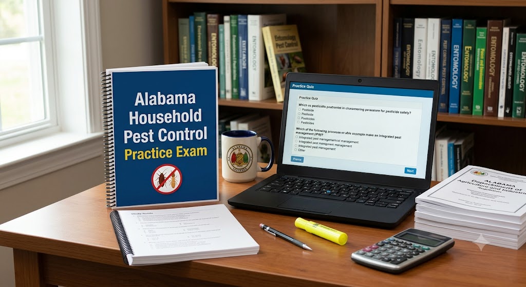 Alabama Household Pest Control Practice Test Banner