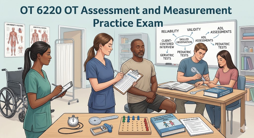 OT 6220 OT Assessment and Measurement Practice Exam Banner