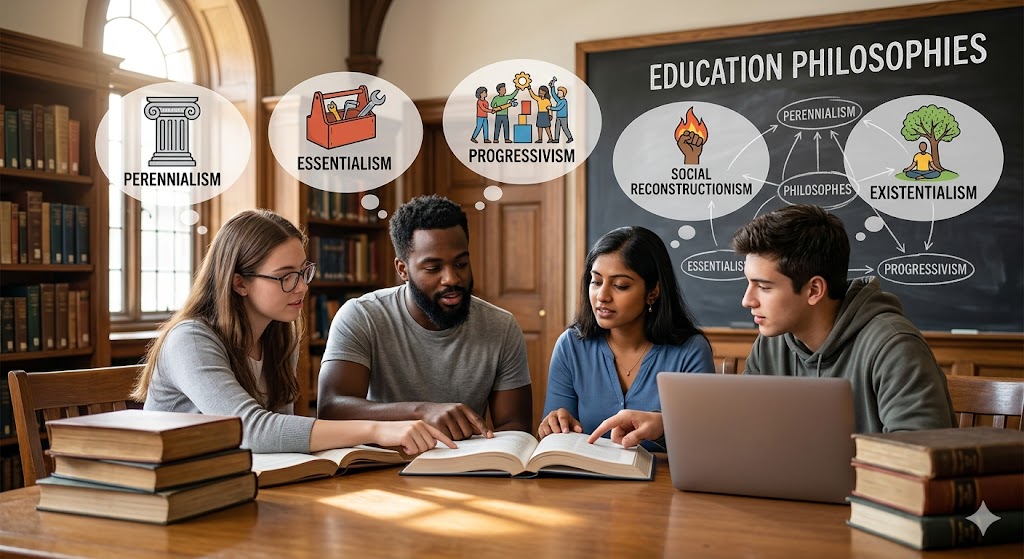 Education Philosophies Practice Test Banner