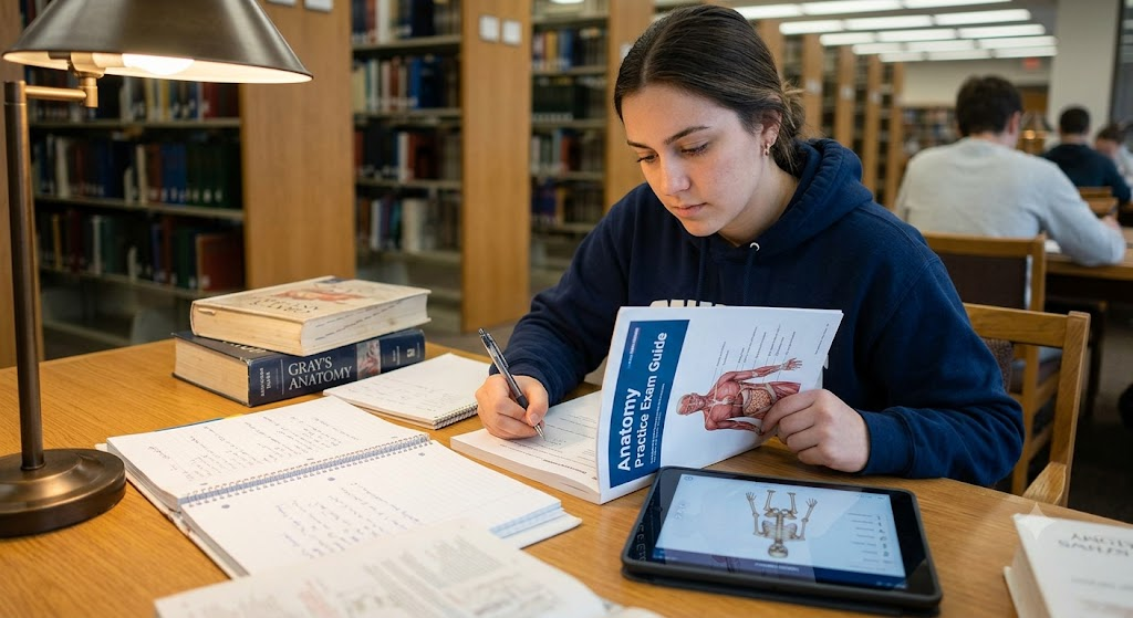 Anatomy Practice Exam Banner