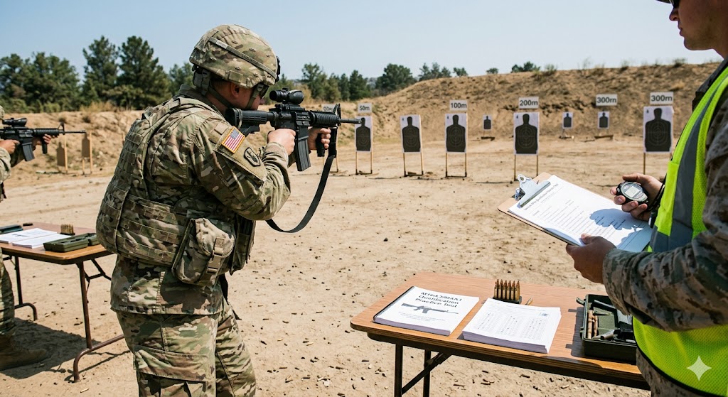 M16A3/M4A1 Service Rifle Qualification Practice Test Banner