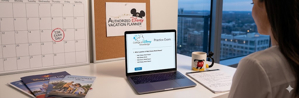 College of Disney Knowledge (CDK) Certificate Practice Test Banner