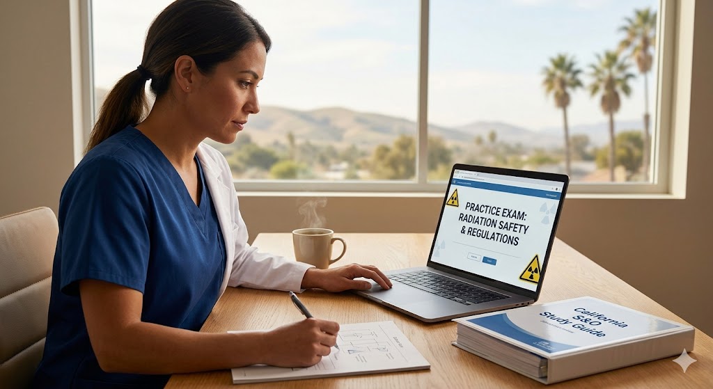 California ASRT Supervisor and Operator (S&O) Practice Exam Banner