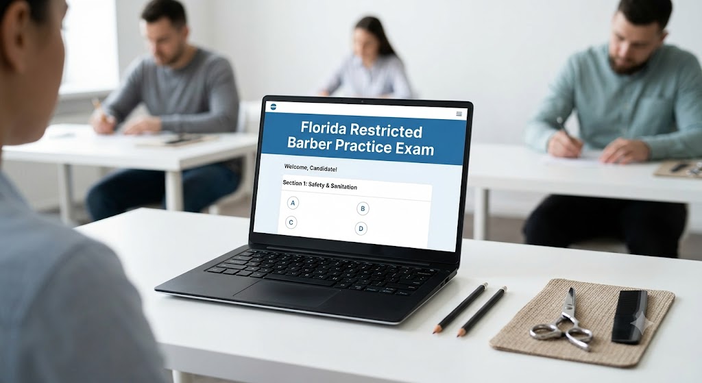 Florida Restricted Barber Practice Exam 2026 Banner