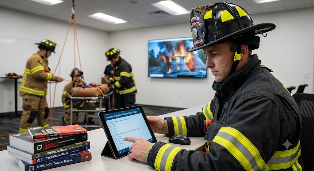 Advanced Firefighter Technician Practice Test Banner