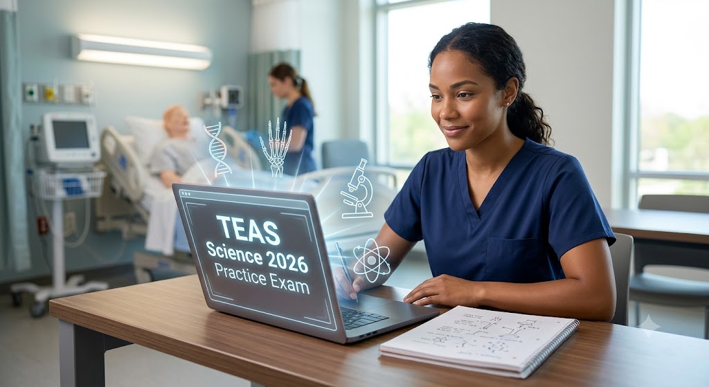 TEAS Science Practice Test 2026 (44 Questions Answers) Banner