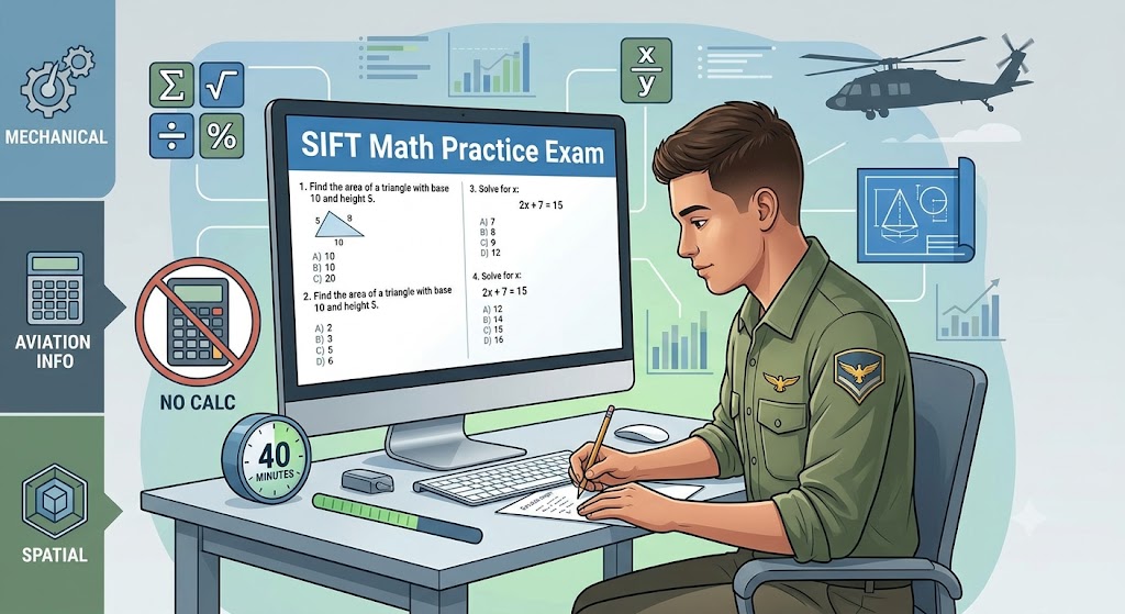 SIFT Math Practice Test Banner