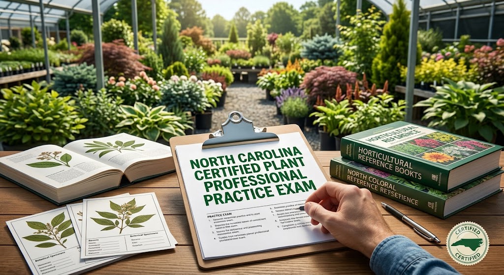 North Carolina Certified Plant Professional Practice Exam Study Guide Banner