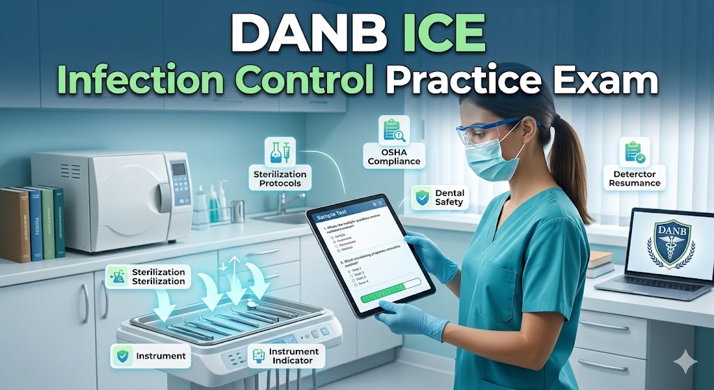 DANB Infection Control (ICE) Practice Exam Banner