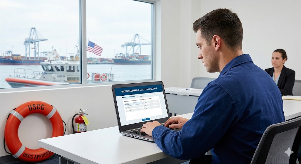 Deck General and Deck Safety Practice Test Banner